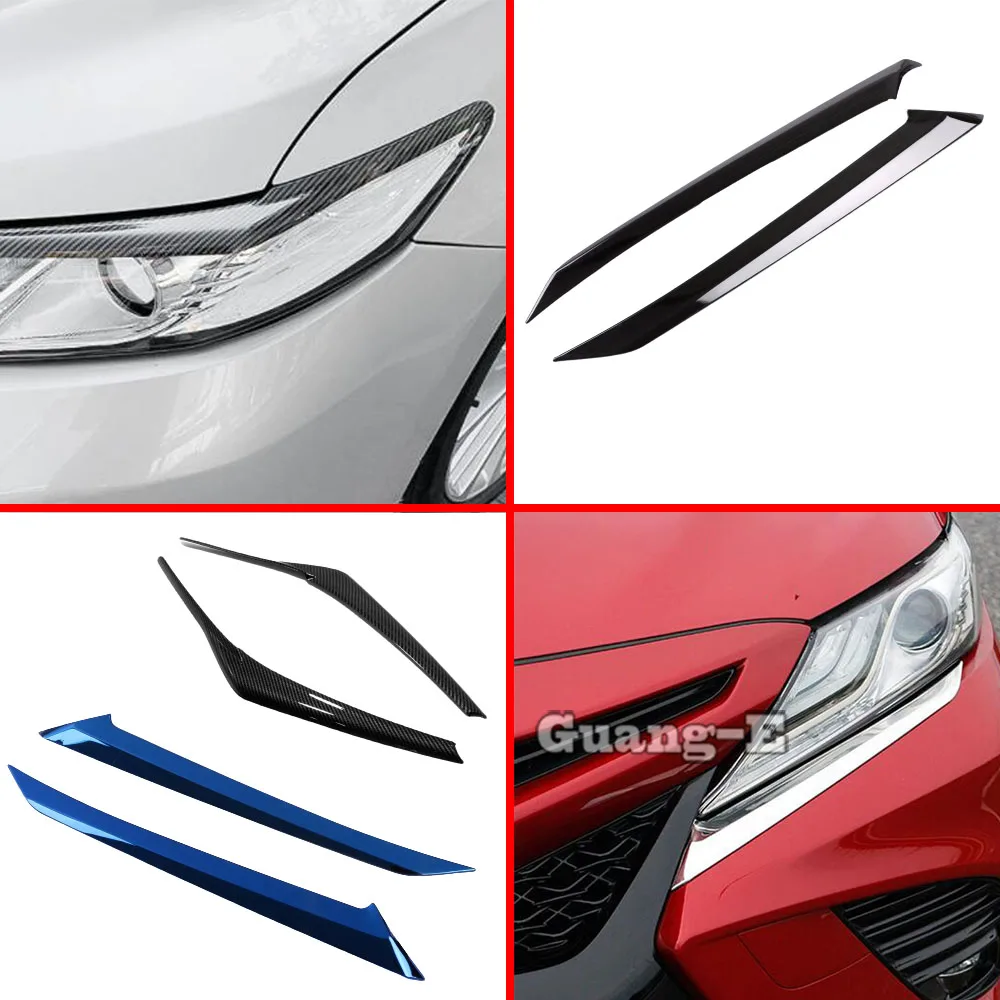 

Накладки на фары (2 шт.) для Toyota Camry XV70 2017-2022 гг.