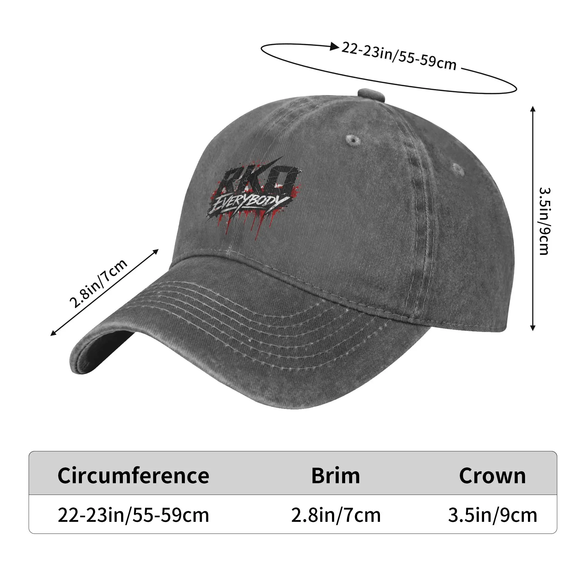 Randys Ortons RKO Everybody  Baseball Cap Merch for Men Women  Adjustable Trucker Hat