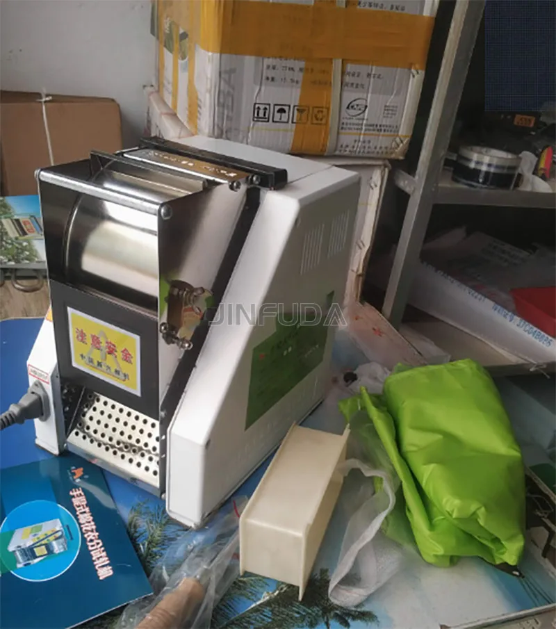 Machine portative d'élimination des graines de coton de Machine de filature de coton de Type Mini rouleau Portable