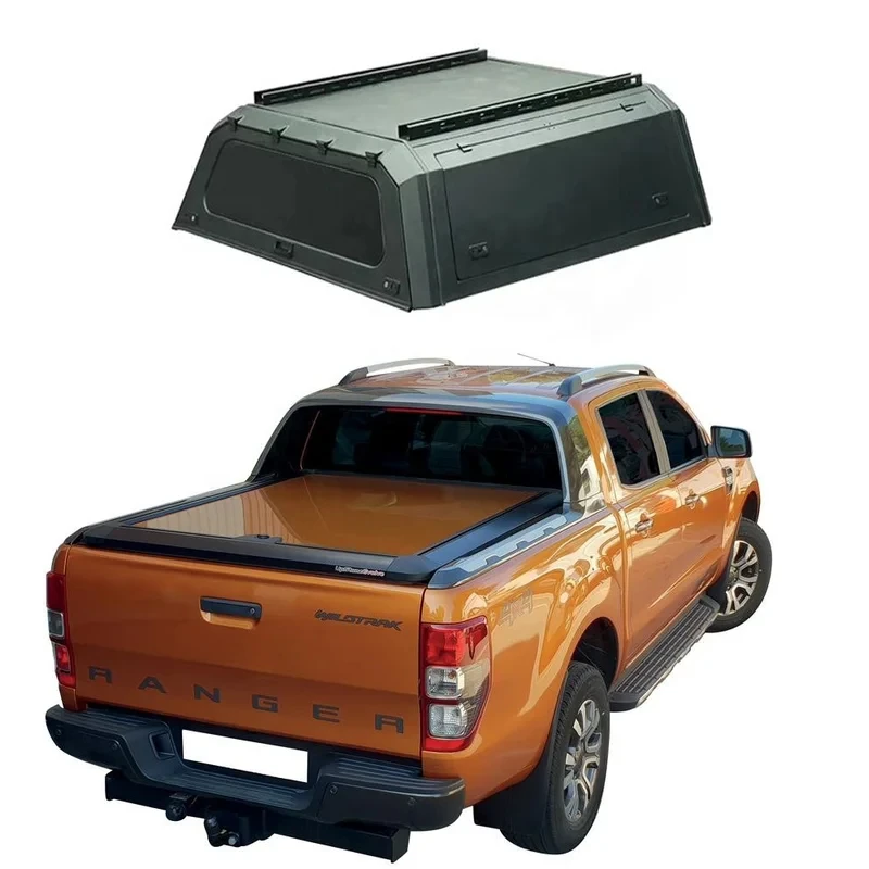 

Factory Hot Selling CoolCar Pickup Truck Steel Hard Top Bed Cover Camper Aluminum Canopy For F150 Canopy Wildtrak 2023