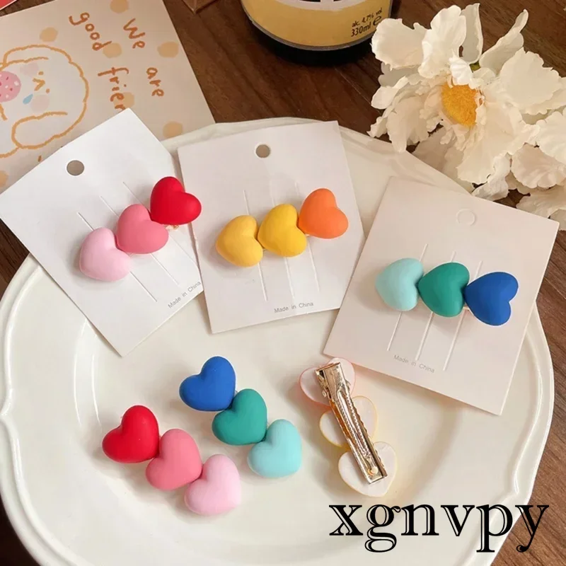 

xgnvpyKorean version of love small hairpin children girls side hairpin clip hair ornament headgear little girl clip summer bangs