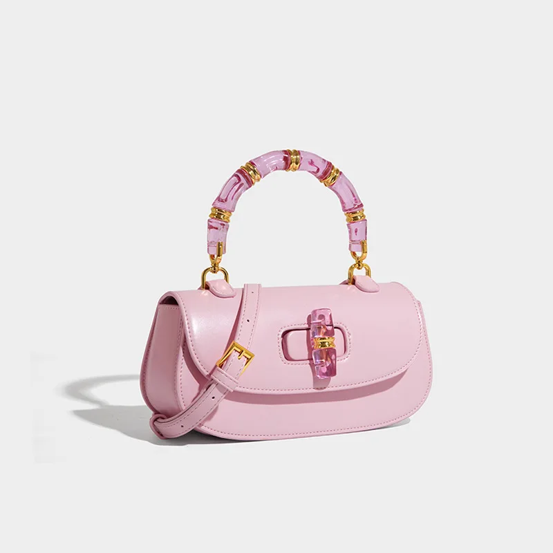 

High-Grade Sense Women Crossbody Bags 2025 Trend PU Leather Short Handle Small Handbags Female Commuter Shoulder Bag