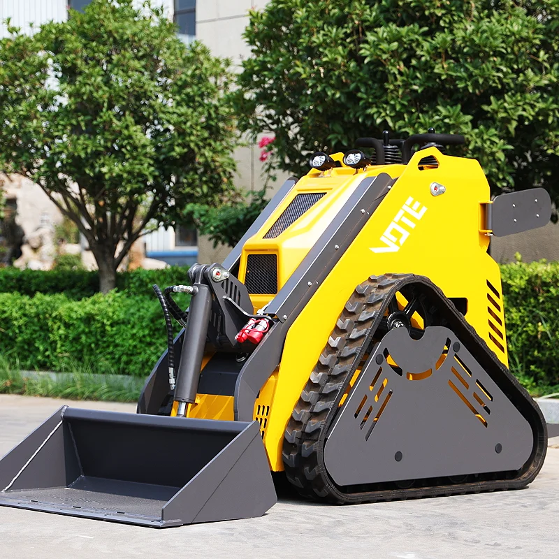 

Hot Sale Track Loader Skid Steer EPA Engine Diesel Small Skid Steer Loader 1ton Skid Steer Loader with Free Shipping