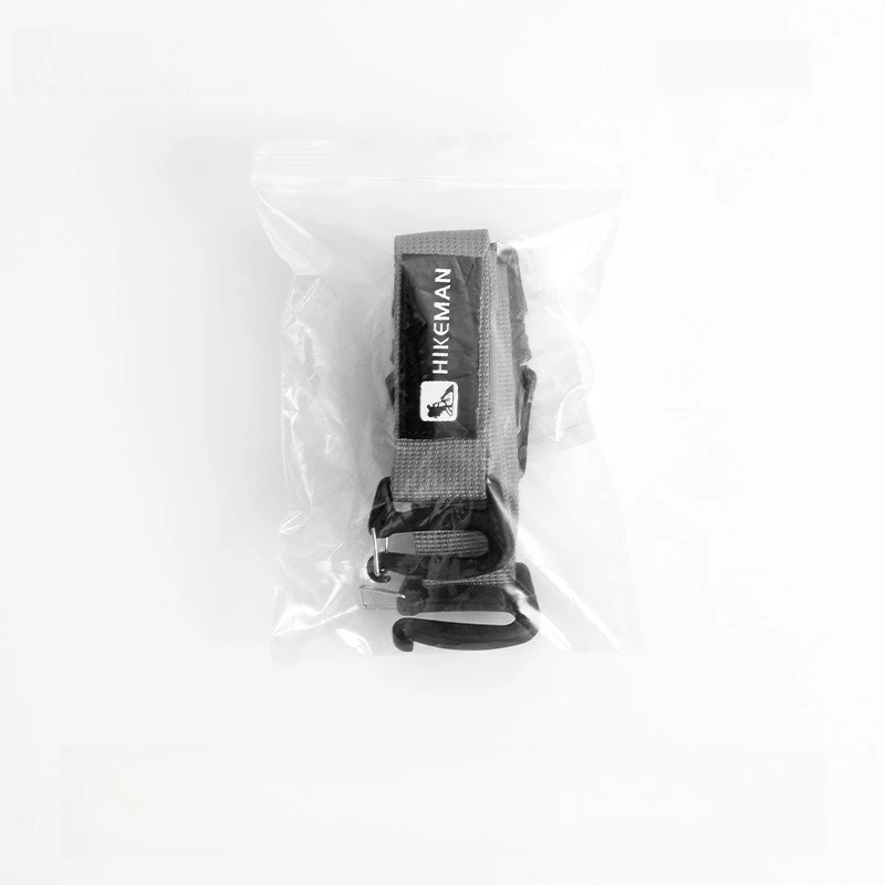 1 Stück verstellbare 18,5–49,5 cm Gepäckgurte für Outdoor-Wanderungen, Reisen, Rucksackreisen, verschleißfeste Schnalle, feste Packgurte