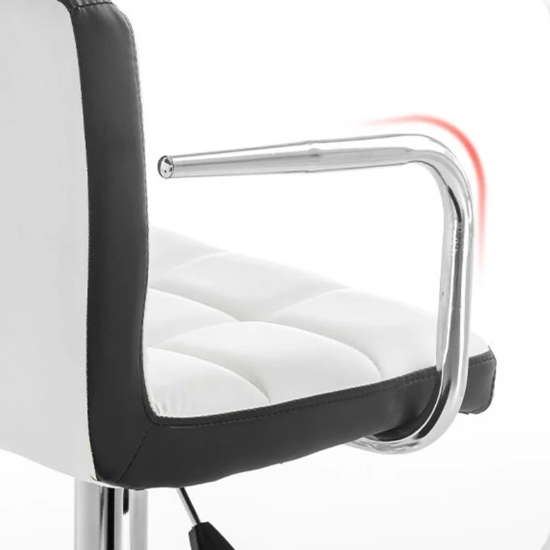 Home Modern bar chair with backrest Reception kitchen counter Bar chair Simple high cadeira para ilha de cozinha furniture