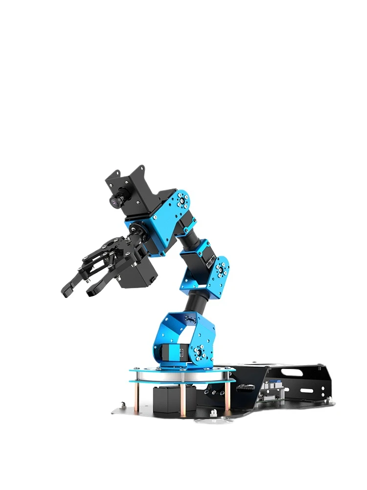 

Visual recognition and tracking of programmable robots using robotic arms