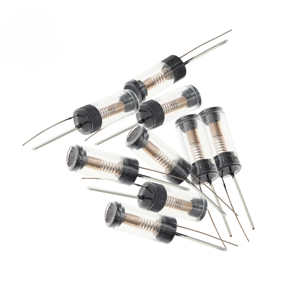 SW-18020P 12V Transparent Highly Vibration Switch Ball Tilt Double bead Angle Spring Sensor