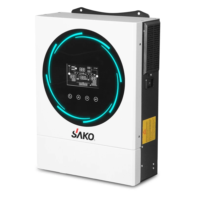 

Sako Sunon IV High quality hybrid MPPT 3KW 5KW pure sine wave inverter built in solar controller with 100A off grid