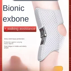 Exoskeleton assisted walking device, walking assisted porter, divine tool for knee rehabilitation of elderly leg joints