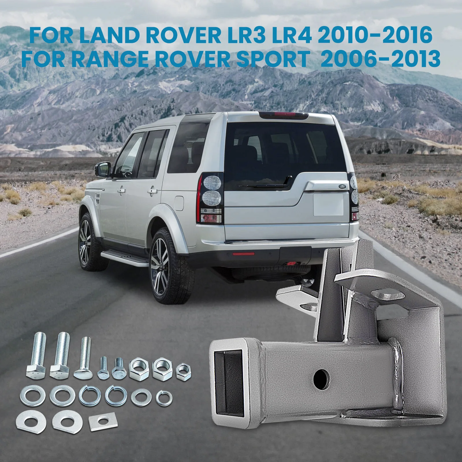 Trailer Hitch Tow Hauling Sets for Land Rover LR4 Range Rover 5000 lb Class 3