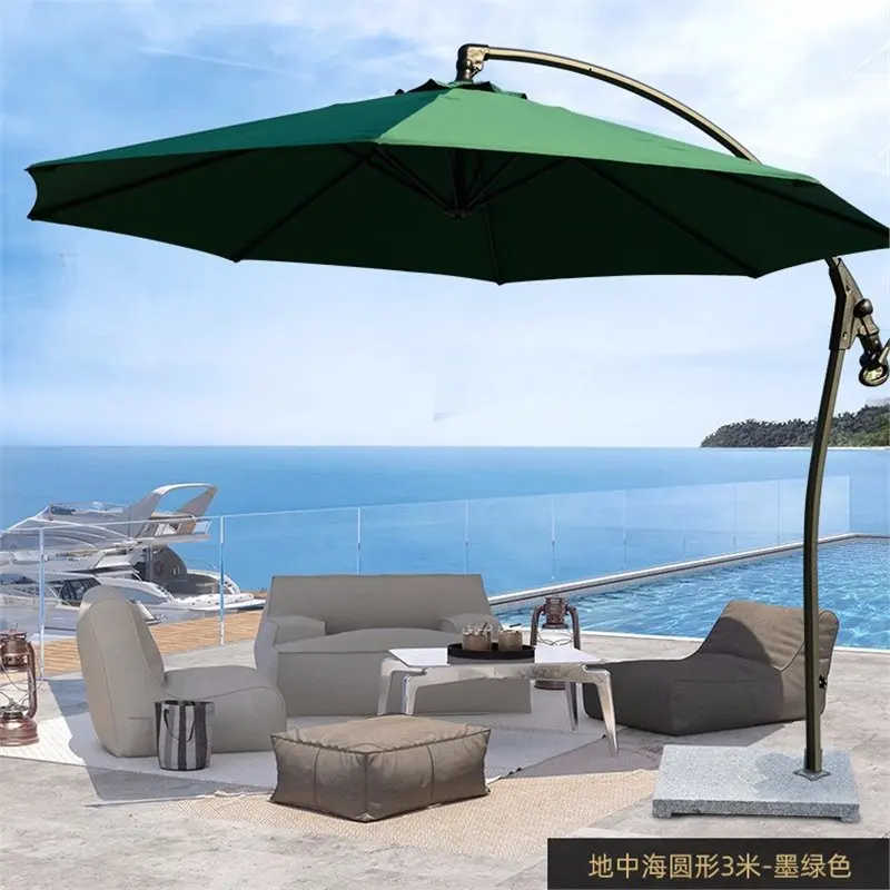 

Parasol Outdoor Garden Large Sun Umbrella Beach Roman Balcony Umbrella