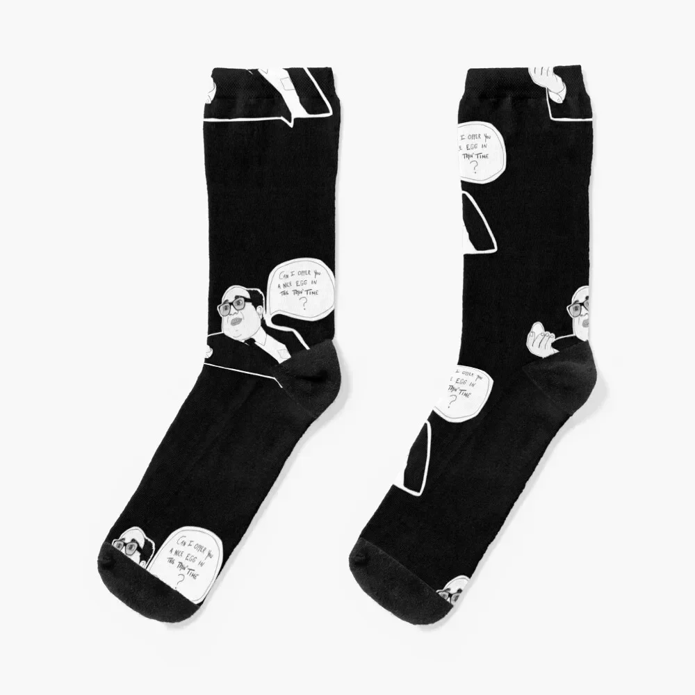 

Can I Offer You A Nice Egg In This Tryin' Time Socks Christmas Men's professional running Socks Female Men's
