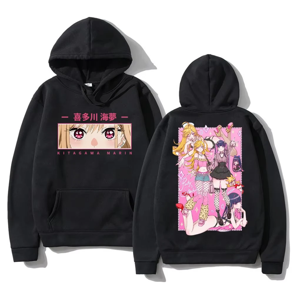 My Dress-Up Darling Anime hoodies New Model Oversized Unisex personality Clothes Fleece warm Casual Print hot product Breathable