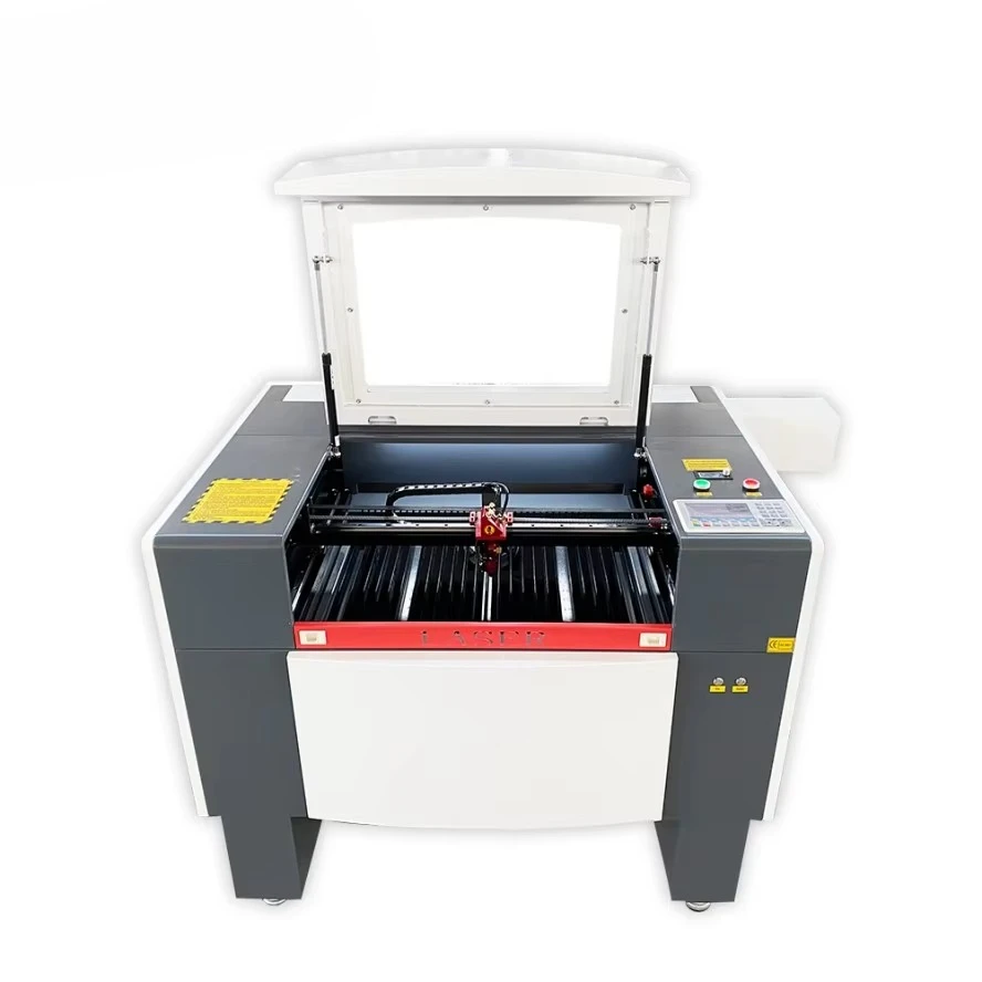 Engraving Machine CO2 Metal Tube  Cutting System for Acrylic MDF Paper  DXF PLT VLC4060 6090 High Performance