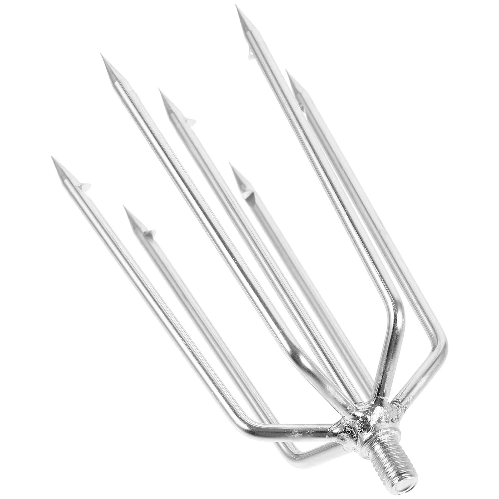 

7-Prong Barb Fork Durable Fish Fork Lantern Fishing Accessories Spearfishing Supplies Hunting Tool Yard Catch Multi-Use