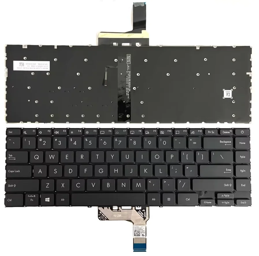 US Layout for Asus Zenbook 14  UX425 UX425/UA/UAZ/UG/EA/IA/QA/JA UM425 U4700 Laptop Keyboard