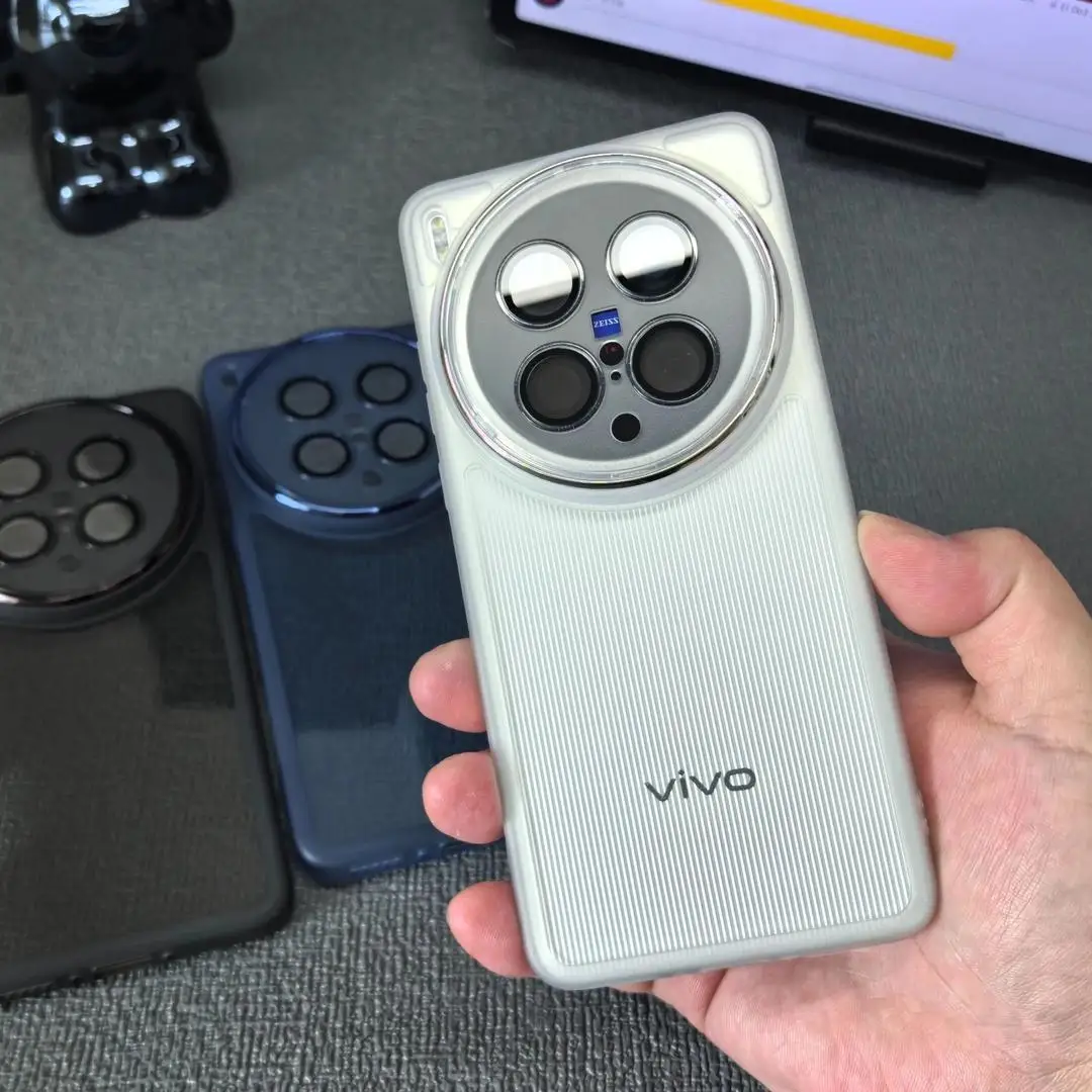 Etui do VIVO X200 Ultra X200S Simple Charm Transparent TPU Skin-friendly Anti-fall Cover For VIVO X200 Pro Mini Funda