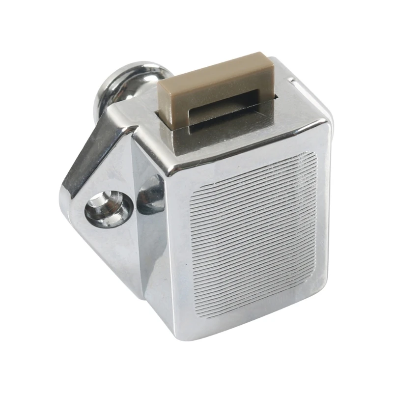 

H3ce Push Button Chaint Latches Shock -Resean Lock для мебели безопасная блокировка механизм. Легкая установка для ящиков дверей