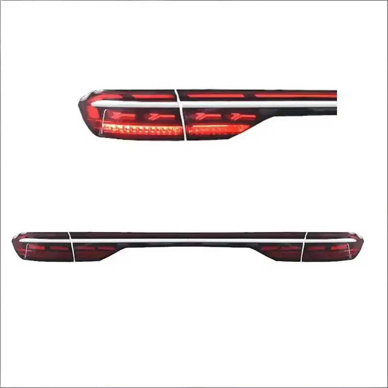 JY Clear New Car Tail Light for A8 2018-2022 with LED Strips Plug and Play Installation OME Certified