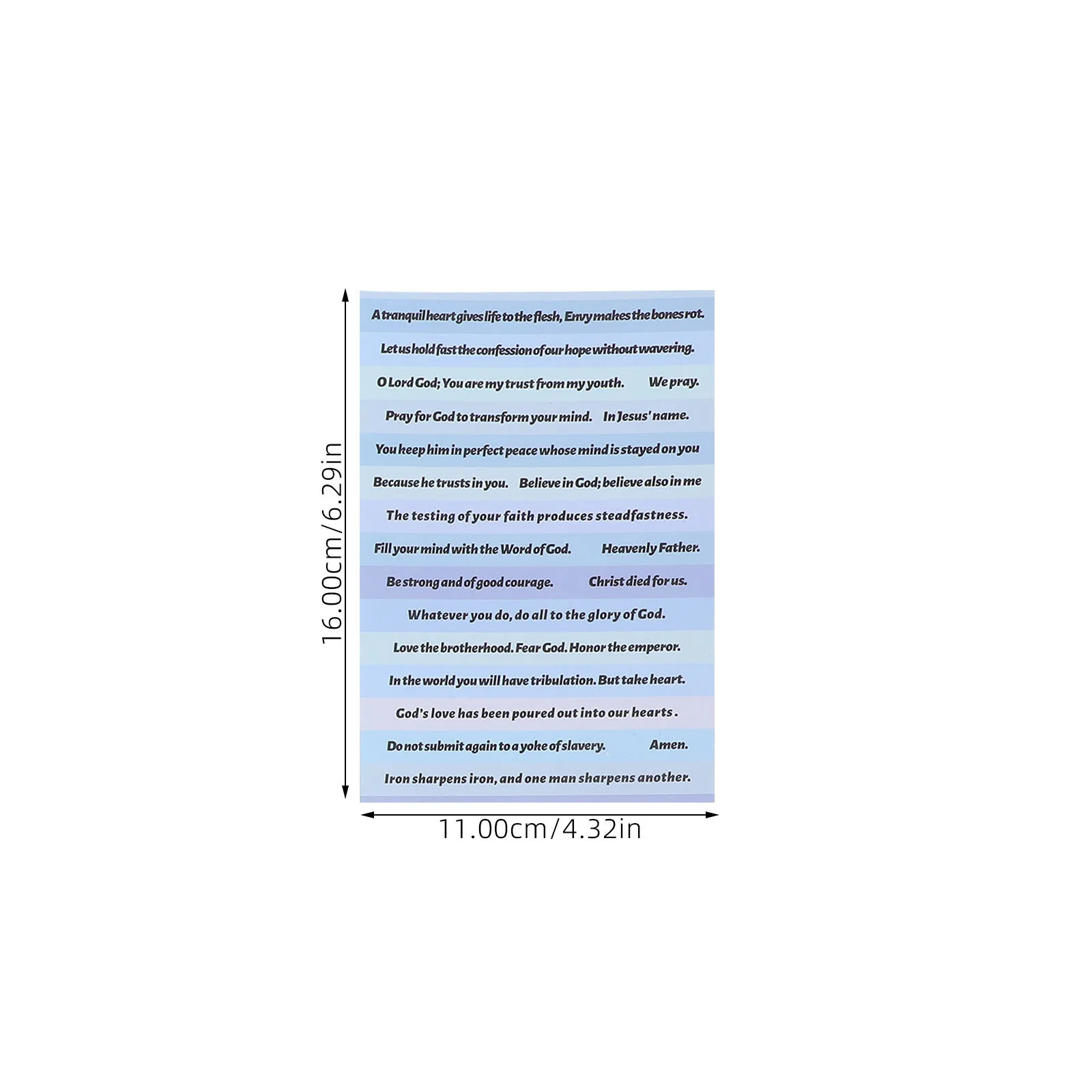 Adesivi per valigie Bagagli Bibbia Journaling Forniture Adesivi decorativi per scrapbooking vintage Parole fai da te Decalcomania per acqua