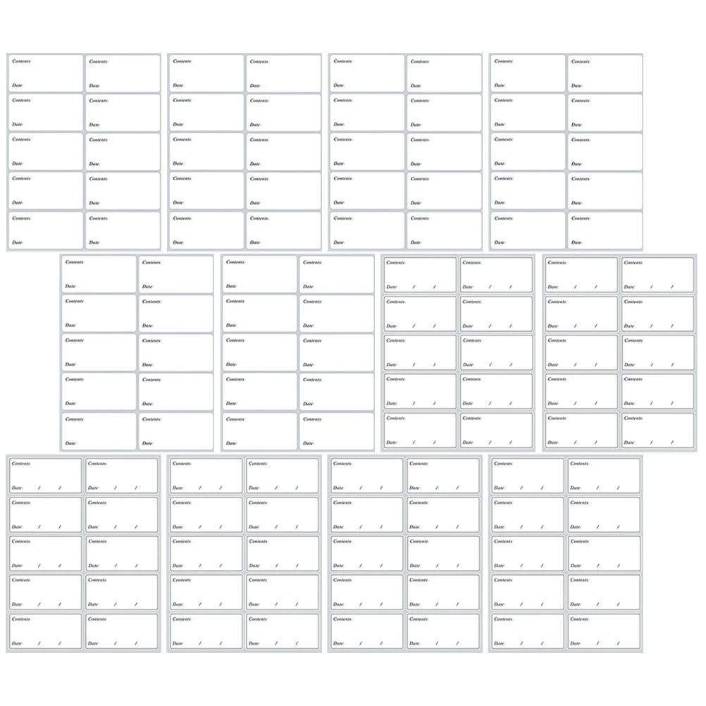 Freezer Labels For Food Storage Label Stickers For Jars Containers Kitchen Pantry Organization Use By Date Stickers