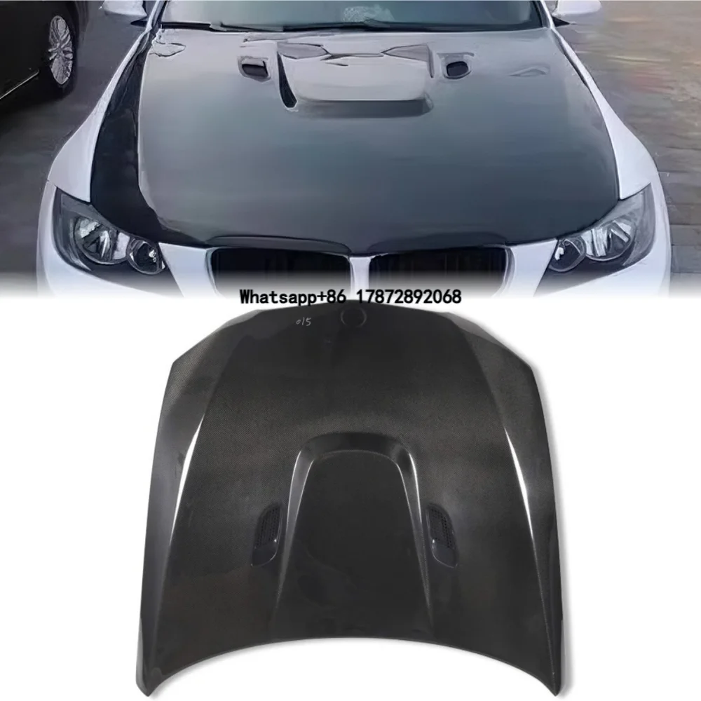 

E92 E93 335i M3 Coupe 2005-2012 Upgrade Carbon Fiber Engine Iron Hood Bonnet Body Kit Auto Upgrade Modified Car Parts for