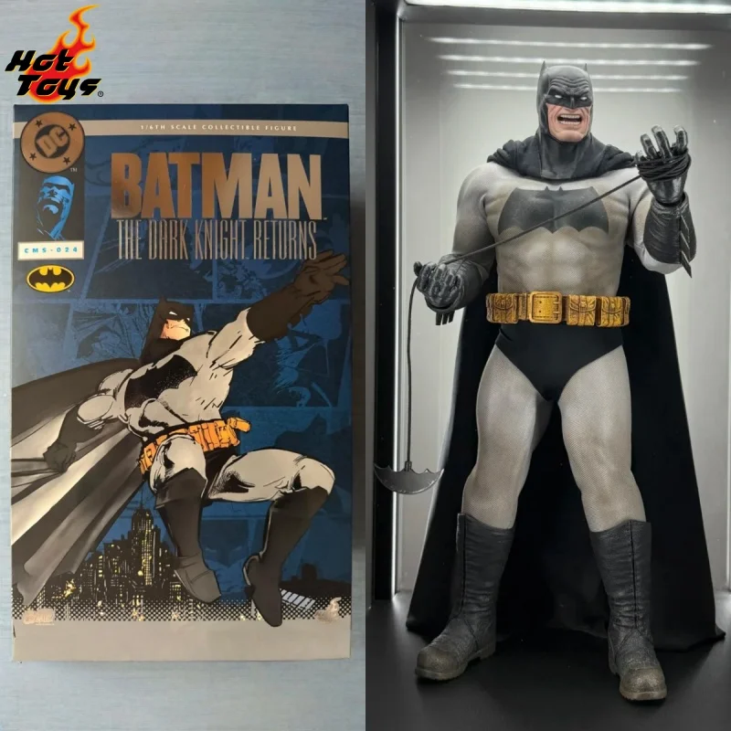 

In Stock Original HOTTOYS HT 1/6 CMS024 Batman Action Figures 12inch Batman: The Dark Knight Returns Collectible Model Toy Gift