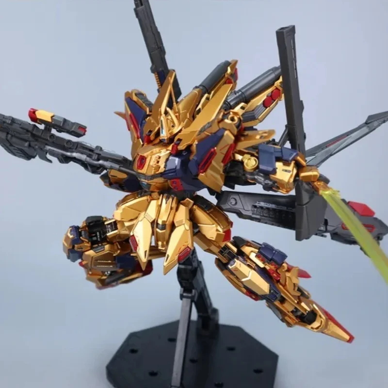 Shenma Model Golden Warrior Montieren Sie bewegliche Spielzeugfigur mit Legierungsskelett Vollpanzerung HYAKUSHIKI-KAI Actionfigur zum Sammeln