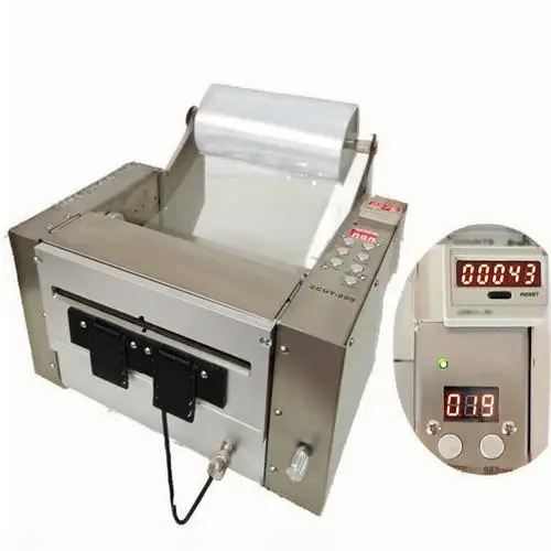 

Programmable tape cutters and programmable tape dispensers for automotive interiors and masking tapes