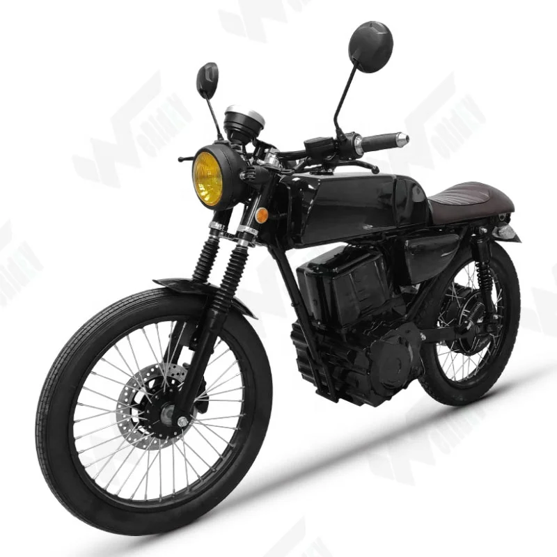 Motocicleta eléctrica china todoterreno para adultos con apariencia retro a la venta