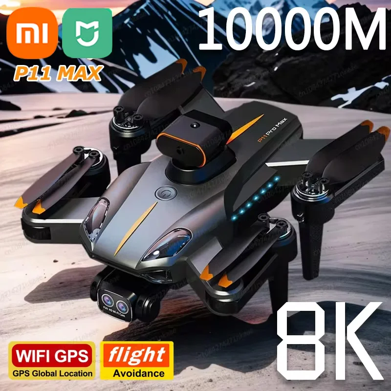 Xiaomi Mijia P11 Pro Max Drone 8K 5G GPS Professional HD Aerial Photography Dual-Camera Obstacle Avoidanc Brushless Quadrotor