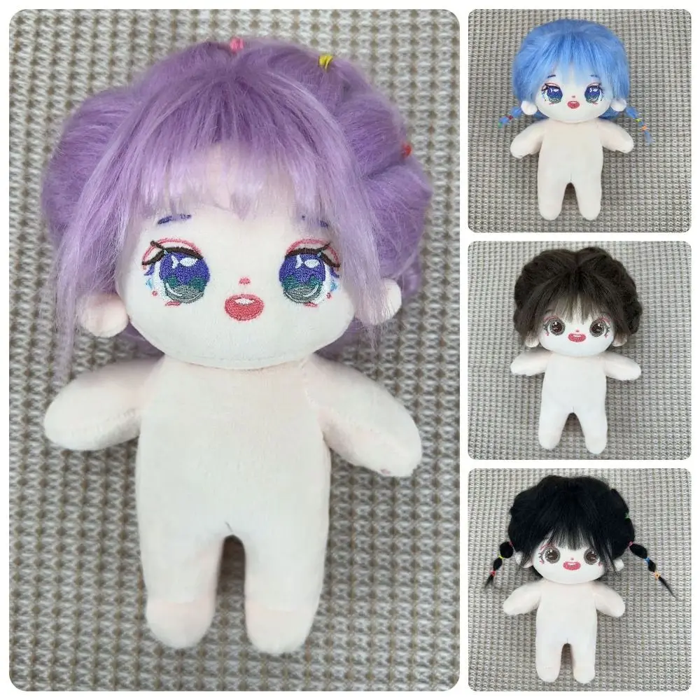 

Clothesd Doll Stuffed 20cm Cotton Doll Plush Soft Idol Cotton Doll PP Cotton Cute No Attributes Dolls Doll Accessories