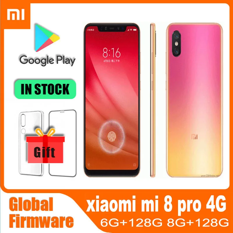 

Смартфон Xiaomi 8 Pro с глобальной прошивкой, Snapdragon 845, б/у телефон