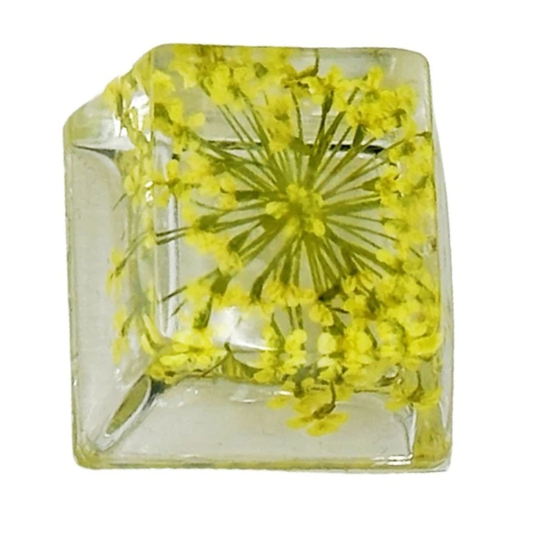 カラフルなフラワー樹脂キーキャップバックライト付きメカニカルキーボード用コンピュータキーボードのキーキャップを交換