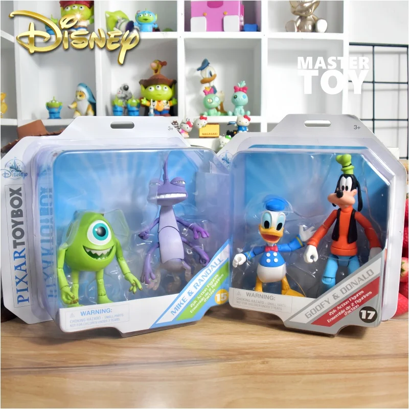 

Фигурка Disney Alien Bullseye Микки и Дональд Дак, Pixar Monsters Inc., подвижная, любимая игрушка для детей, крутая коллекционная игрушка
