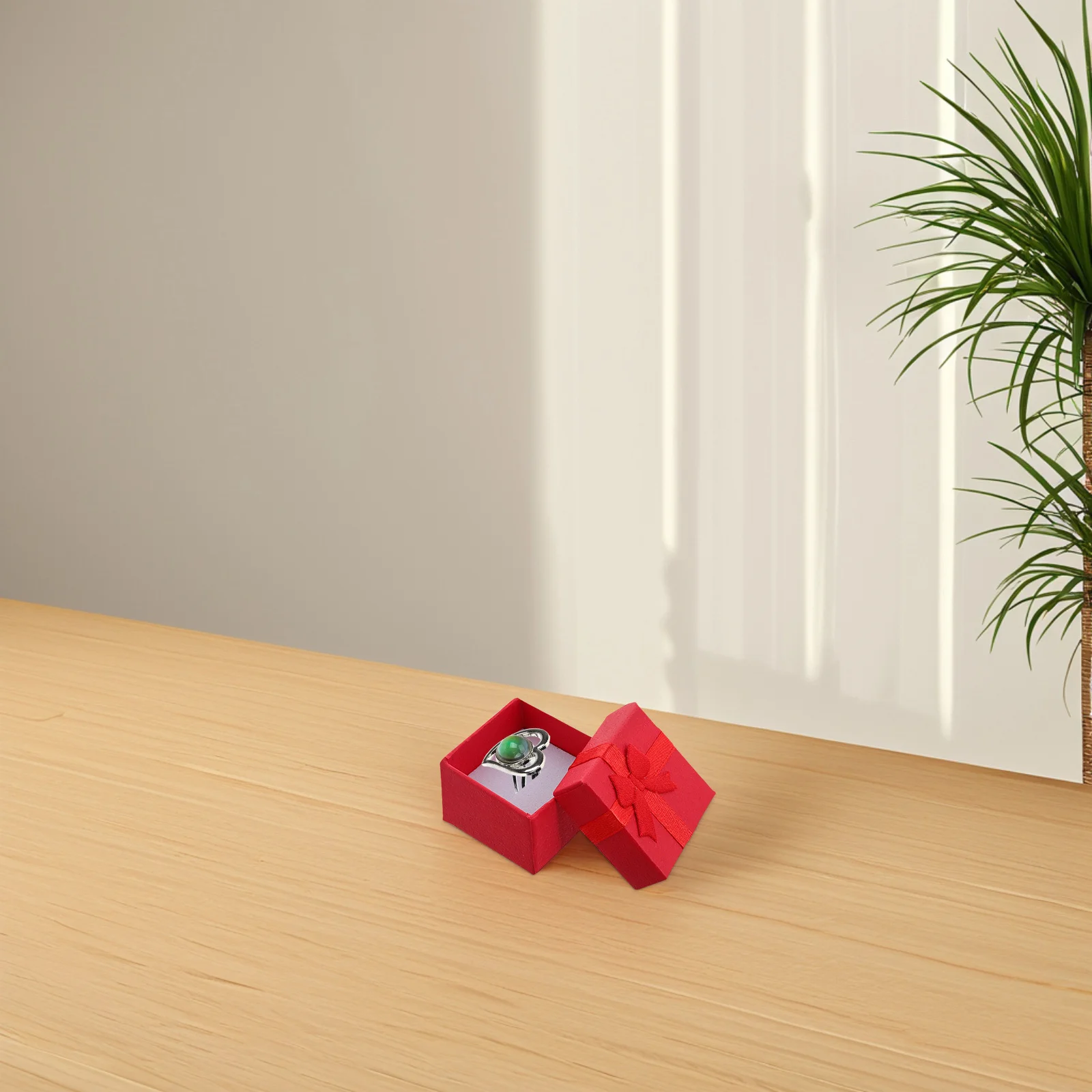 

24pcs Red Jewelry Boxes For Women Men Butterfly Bow Square Ring Earring Necklace Storage Case Gift Box Wedding