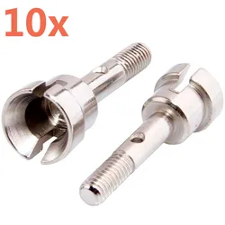 10pcs 86022 HSP Racing Parts Wheel Shafts For 1/16 Scale RC Model Cars Accessories