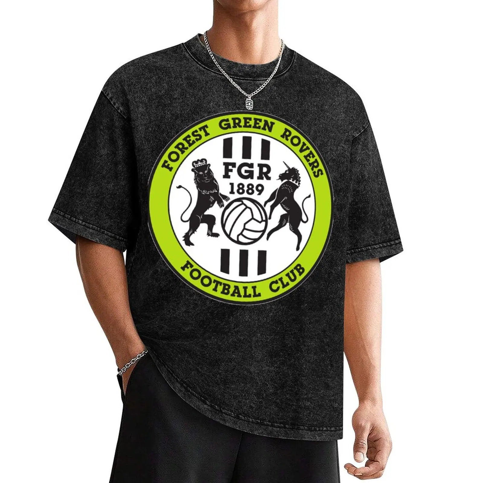 Forest Green Rovers FC T-Shirt tops vintage graphic tee anime t shirts clothes for men