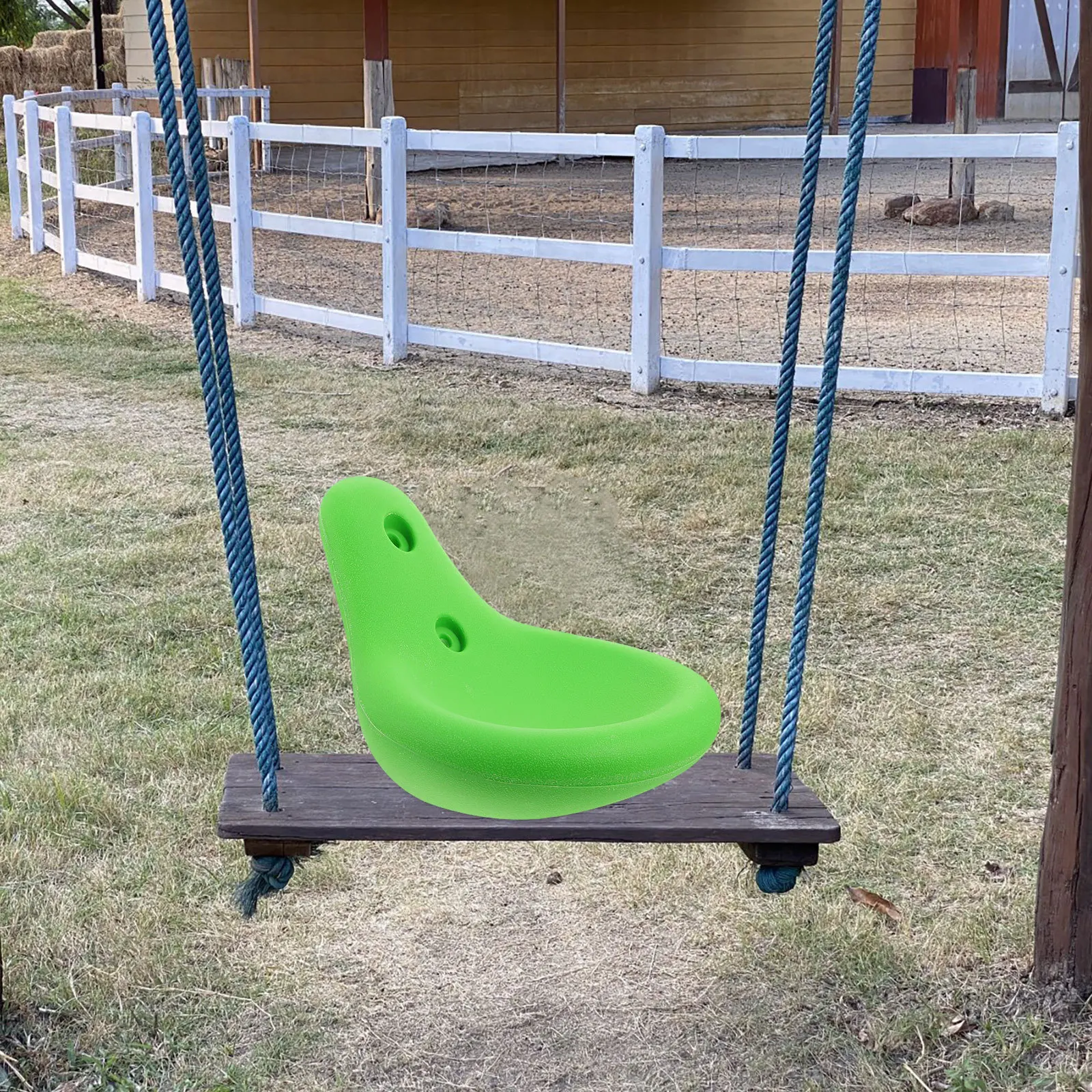 

Открытая игровая площадка, пластиковая качели, сиденье, эргономичная гладкая поверхность, детские качели для малышей, сиденье, замена заднего двора в саду