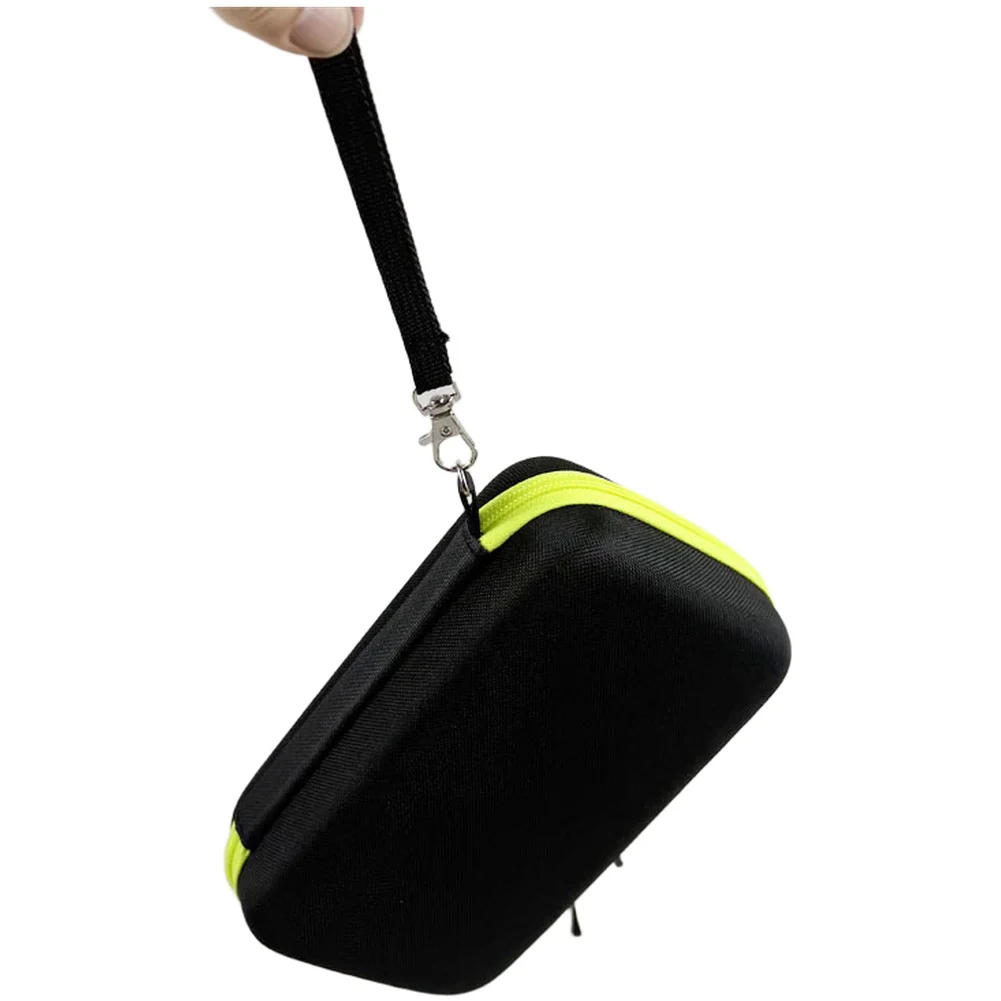 Double Zipper Portable Hard Case Compatible With Body Trimmer Shock Resistant EVA Shaver Storage RB301 With Waterproof Material