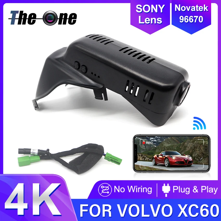 

For Volvo XC60 D5 D3 2012-2017 Plug and play Dash Cam for Car Camera Recorder Dashcam WIFI Car Dvr Recording Devices Accessorie