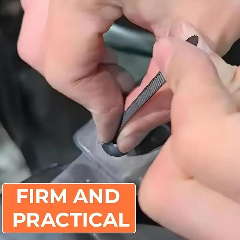 

10PCS Black Aviation Head Nylon Cable Tie For Car Push-Type Lock Wire Harness Tie Heavy Tensile Strength Vehicle Wiring Org M2D1