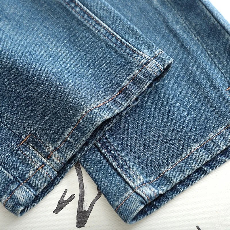 

High Waist Straight Leg Jeans Women's Loose Fit Slimming Nine Points Loose Jeans Casual Sle Spring Autumn Seasonal Use