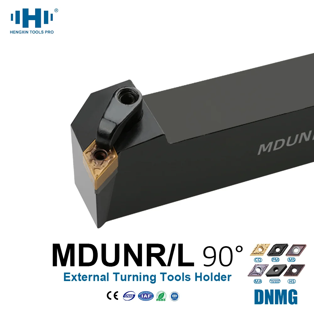 

HENGXIN External Turning Tools Holder MDUNR MDUNL2020K15 Carbide Inserts Lather MDUN CNC Machine Bar Boring Bor Cutting Tools