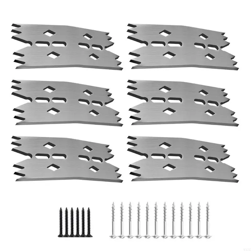 

WXTC 6pcs Benches Dog Hold Down Clamps for Enhances Grip in Woodworking Tasks Tool