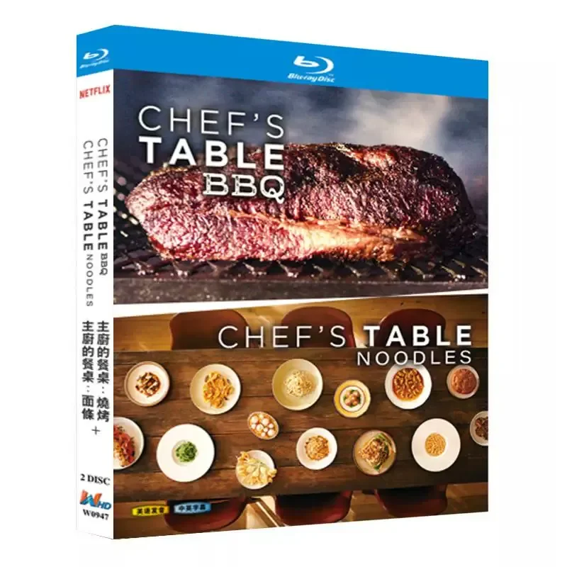 Blu ray Ultra High Definition Documentary Chef s Table BBQ and Bread BD Disc CD Box