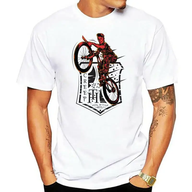 CREEPY BIKER UNISEX T-SHIRT