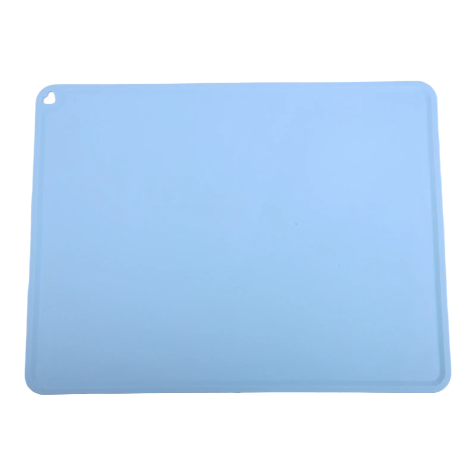 Silicone Mat 400x300mm For 3D Printer Resin Transfer Cleaning Pad Spill Protection Work For Surface Accessories Light Blue