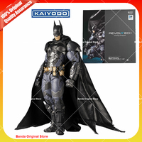 100% Original Kaiyodo Batman Arkham Knight Amazing Yamaguchi Revoltech NR038 Batman Anime Action Collection Figures Model Toys