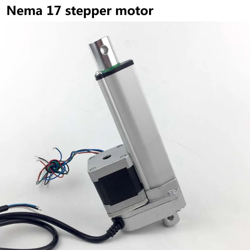 

Linear Actuator with Nema17 Stepper Motor DC Linear Actuator Stepper Motor Electric Push Rod 650mm 700mm 800mm 900mm 1000mm